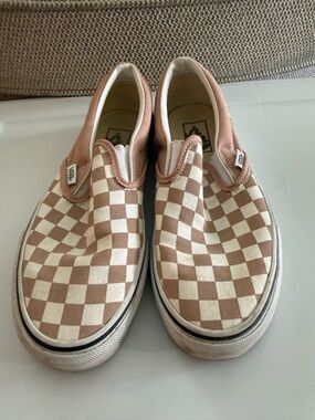 Vans Classic Slip-On Checkerboard Sneakers